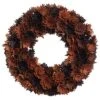 Foam 14.96In Multicolored Halloween Blossom Wreath Home -Home Accents Shop 3050035846 RLLD 1