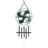 Metal Pewter Spring Fan Chime Home -Home Accents Shop 3050127017 RLLD 1