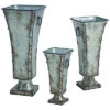 Metal Silver Spring Regal Containers Set Of 3 Home -Home Accents Shop 3050127067 RLLD 1