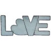 Metal Silver Valentines Day Love Word Block Decor Home -Home Accents Shop 3050127102 RLLD 1