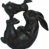 Resin Black Spring Bunnies Playing Garden Statuette Home -Home Accents Shop 3050127152 RLLD 1