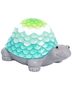 Terracotta Multicolor Spring Glazed Ombre Shell Turtle Garden Decor Home