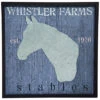 Wood Blue Spring Whistler Farms Layered Horse Wall Decor Home -Home Accents Shop 3050127237 RLLD 1