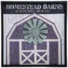 Wood Multicolor Spring Homestead Barns Layered Barn Wall Decor -Home Accents Shop 3050127272 RLLD 1