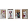 Set Of 4 Transpac Wood Multicolor Valentines Day Festive Llama Love You Block Decor Home -Home Accents Shop 3050127283 RLLD 1