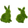 Set Of 2 Large Mossy Playful Bunnies Home -Home Accents Shop 3050140808 RLLD 1