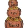 Resin 12.5In Multicolored Harvest Stacked Pumpkin Decor Home -Home Accents Shop 3050180555 RLLD 1