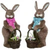 Set Of 2 Bunnies With Bows Home -Home Accents Shop 3050187424 RLLD 1