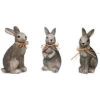 Set Of 3 Bunnies With Bows Home -Home Accents Shop 3050187426 RLLD 1