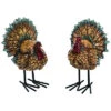 Resin 7in Brown Fall/Harvest Turkey Figurine Decorative Set Home -Home Accents Shop 3050229017 RLLD 1