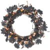 Foam 24In Multicolored Halloween Candy Corn Spooky Wreath Home -Home Accents Shop 3050243521 RLLD 1