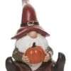 Resin 5In Multicolored Harvest Pilgrim Gnome Figurine Home -Home Accents Shop 3050320769 RLLD 1