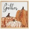 Wood 15.75In Multicolored Harvest Pumpkin Gather Wall Decor Home -Home Accents Shop 3050330764 RLLD 1