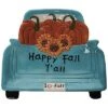 Ceramic 6.5In Multicolored Harvest Pumpkin Truck Plate Home -Home Accents Shop 3050346214 RLLD 1