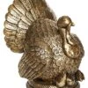 Resin 8In Gold Harvest Turkey Decor Home -Home Accents Shop 3050371659 RLLD 1