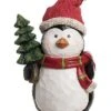 Resin 10.25in Multicolored Christmas Penguin Figurine Home -Home Accents Shop 3050386318 RLLD 1