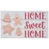 Wood 19.7in Multicolored Christmas Gingerbread Home Slat Decor -Home Accents Shop 3050386328 RLLD 1