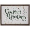 Wood 23.6in Multicolored Christmas Dream Statement Decor Home