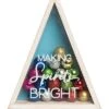 Wood 11.75in Multicolored Christmas Holiday Ornament Shadow Box Decor Home -Home Accents Shop 3050386345 RLLD 1