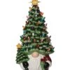 Ceramic 14.5in Multicolored Christmas Festive Light Up Tree Gnome Decor Home -Home Accents Shop 3050386354 RLLD 1
