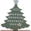Wood 10.47in Multicolored Christmas Holiday Countdown Calendar Set Of 2 Home -Home Accents Shop 3050386377 RLLD 1