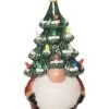 Ceramic 13in Multicolored Christmas Light Up Gnome Tree Home -Home Accents Shop 3050386400 RLLD 1