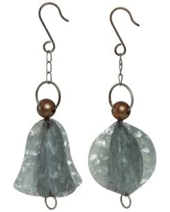 Metal 5.75in Christmas Dimensional Ornament Set Of 2 Home