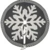 Polyester 48.03in Christmas Neutral Snowflake Tree Skirt Home -Home Accents Shop 3050386415 RLLD 1