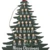 Wood 12.6in Multicolored Christmas Holiday Tree Countdown Home -Home Accents Shop 3050386443 RLLD 1
