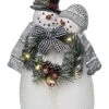 Resin 9in Multicolored Christmas Light Up Snow Couple Home -Home Accents Shop 3050386452 RLLD 1