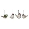 Resin 3.25in Multicolored Christmas Knotty Birch Birds Ornament Set Of 4 Home -Home Accents Shop 3050386459 RLLD 1