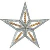 Metal 18.25in Christmas Beaded Star Decor Home -Home Accents Shop 3050386468 RLLD 1