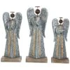 Metal 20in Multicolored Christmas Beaded Angel Decor Set Of 3 Home -Home Accents Shop 3050386472 RLLD 1