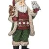 Resin 7.48in Multicolored Christmas Cottage Santa Figurine Home -Home Accents Shop 3050386540 RLLD 1