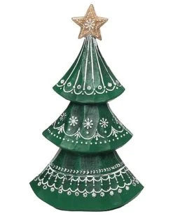 Resin 10in Christmas Nordic Tree Home