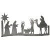 Metal 21.25in Christmas Die Cut Nativity Scene Home -Home Accents Shop 3050386583 RLLD 1