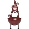 Metal 15.25in Christmas Gnome Bowl Decor Home -Home Accents Shop 3050386588 RLLD 1