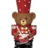 Resin 11.6in Multicolored Christmas Light Up Penguin And Bear Nutcracker Decor Home -Home Accents Shop 3050386600 RLLD 1