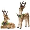Foam 22.05in Multicolored Christmas Sweet Holiday Reindeer Set Of 2 Home -Home Accents Shop 3050386631 RLLD 1