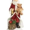 Resin 10in Multicolored Christmas Jolly Santa Decor Home -Home Accents Shop 3050386638 RLLD 1