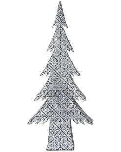 Metal 24in Christmas Punch Tree Home