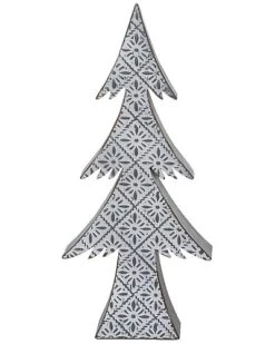 Metal 16.25in Christmas Punch Tree Home