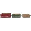 Wood 14.75in Multicolored Christmas Beaded Crates Set Of 3 Home -Home Accents Shop 3050386665 RLLD 1