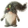 Polyester 14in Multicolored Christmas Light Up Fuzzy Hat Gnome Decor Home -Home Accents Shop 3050386679 RLLD 1