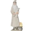 Resin 10in Multicolored Christmas Light Up Fancy Santa Figurine Home -Home Accents Shop 3050386684 RLLD 1