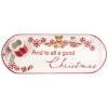 Ceramic 14.25in Multicolored Christmas Snack Plate With Toothpick Boots Container Home -Home Accents Shop 3050386740 RLLD 1