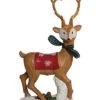 Resin 11.75in Multicolored Christmas Light Up Reindeer Decor Home -Home Accents Shop 3050386770 RLLD 1