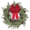 Artificial 24in Christmas Statement Classic Holiday Wreath Home -Home Accents Shop 3050386810 RLLD 1