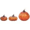 Glass 8In Orange Harvest Speckled Pumpkins Set Of 3 Home -Home Accents Shop 3050387805 RLLD 1