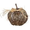 Natural Fiber 10In Multicolored Harvest Light Up Pumpkin Decor Home -Home Accents Shop 3050387820 RLLD 1